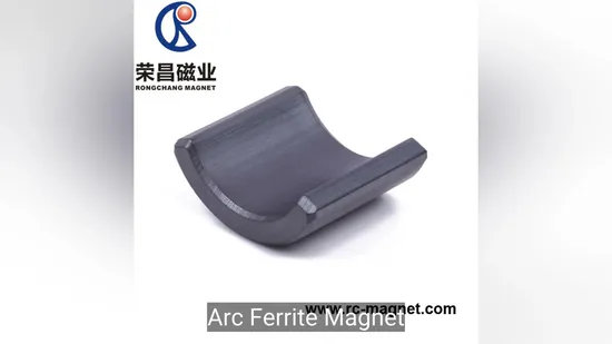 Aimant en ferrite pour utilisation moteur