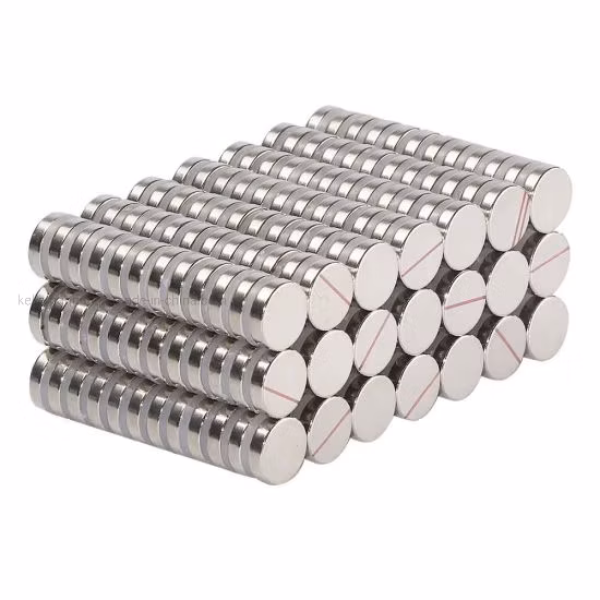 Aimant plat rond de petite taille pour capteurs magnétiques et autres usages